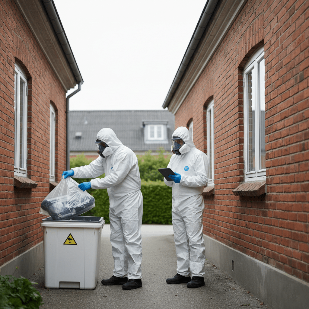 Asbestsanering, miljøsanering og spørgsmål